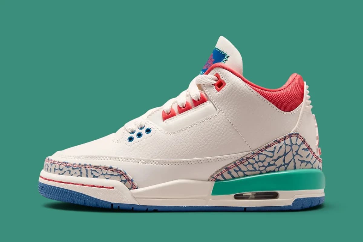 Grade School Air Jordan 3 Retro “Play Your Way” - SKU IO2076-100