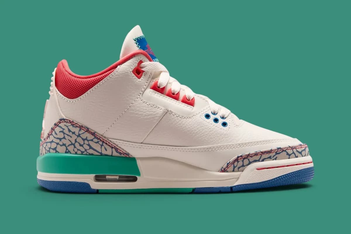 Grade School Air Jordan 3 Retro “Play Your Way” - SKU IO2076-100