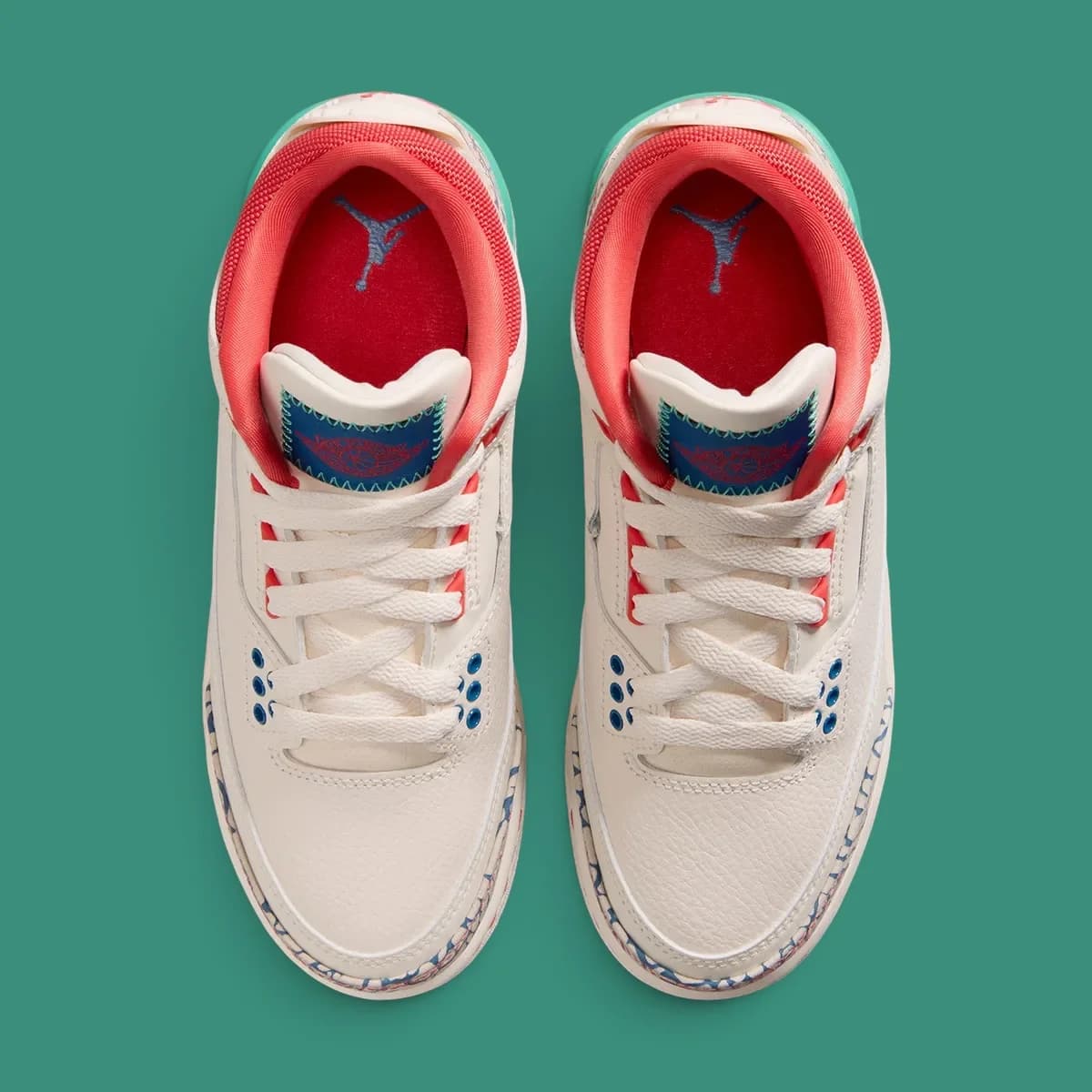 Grade School Air Jordan 3 Retro “Play Your Way” - SKU IO2076-100