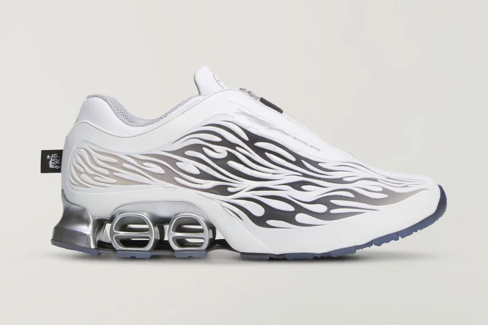Hellstar x adidas Megaride S2 "White Black Silver" - SKU KH8086
