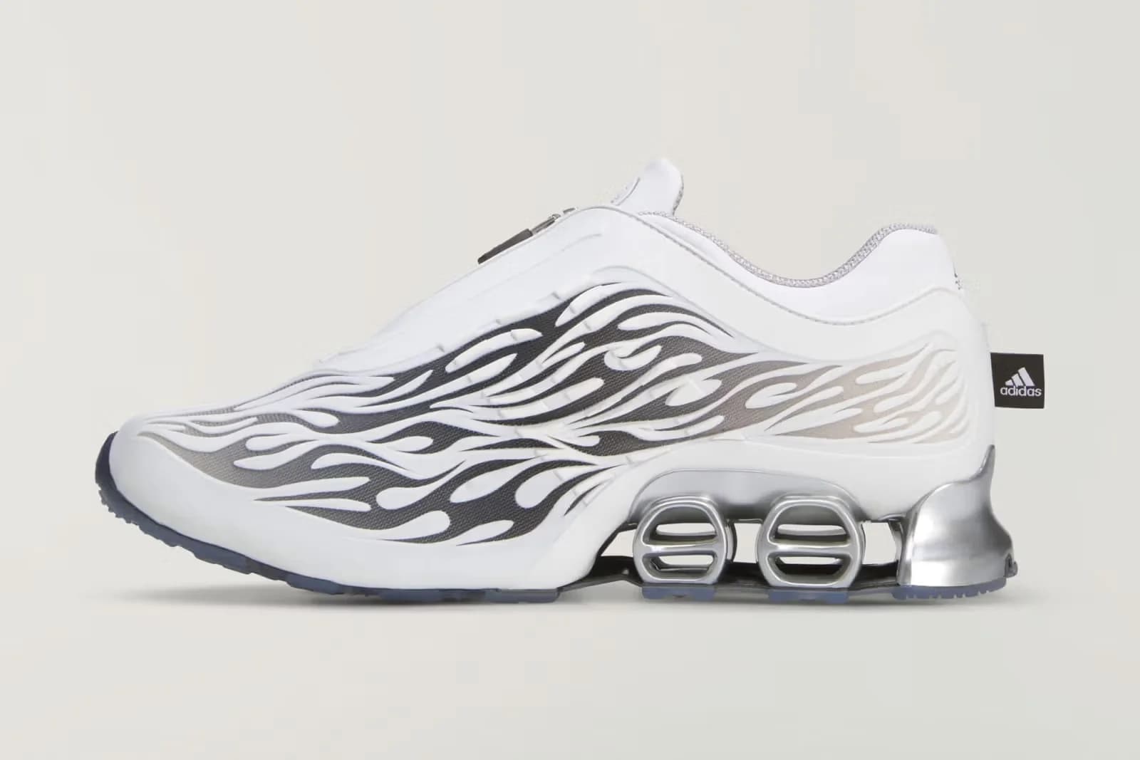 Hellstar x adidas Megaride S2 "White Black Silver" - SKU KH8086