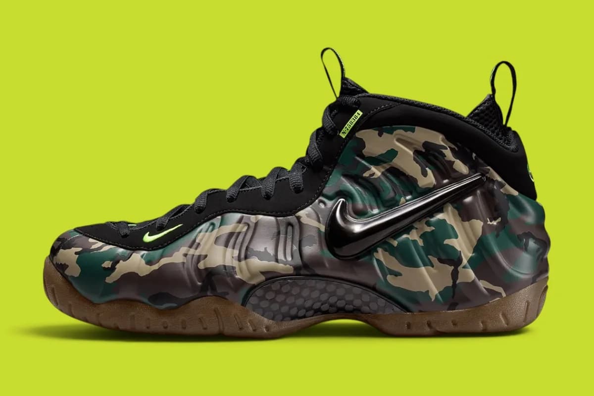 Nike Air Foamposite Pro “Green Camo” - SKU IM5204-001