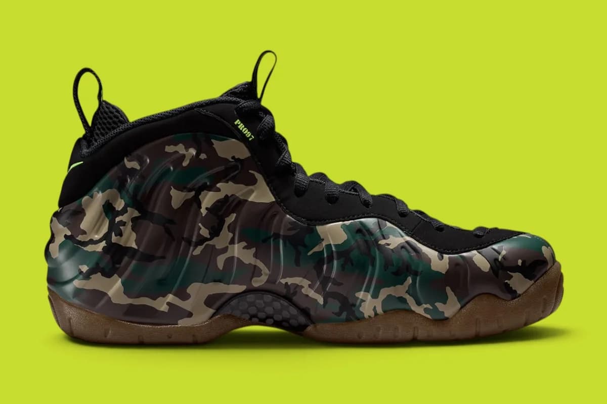 Nike Air Foamposite Pro “Green Camo” - SKU IM5204-001