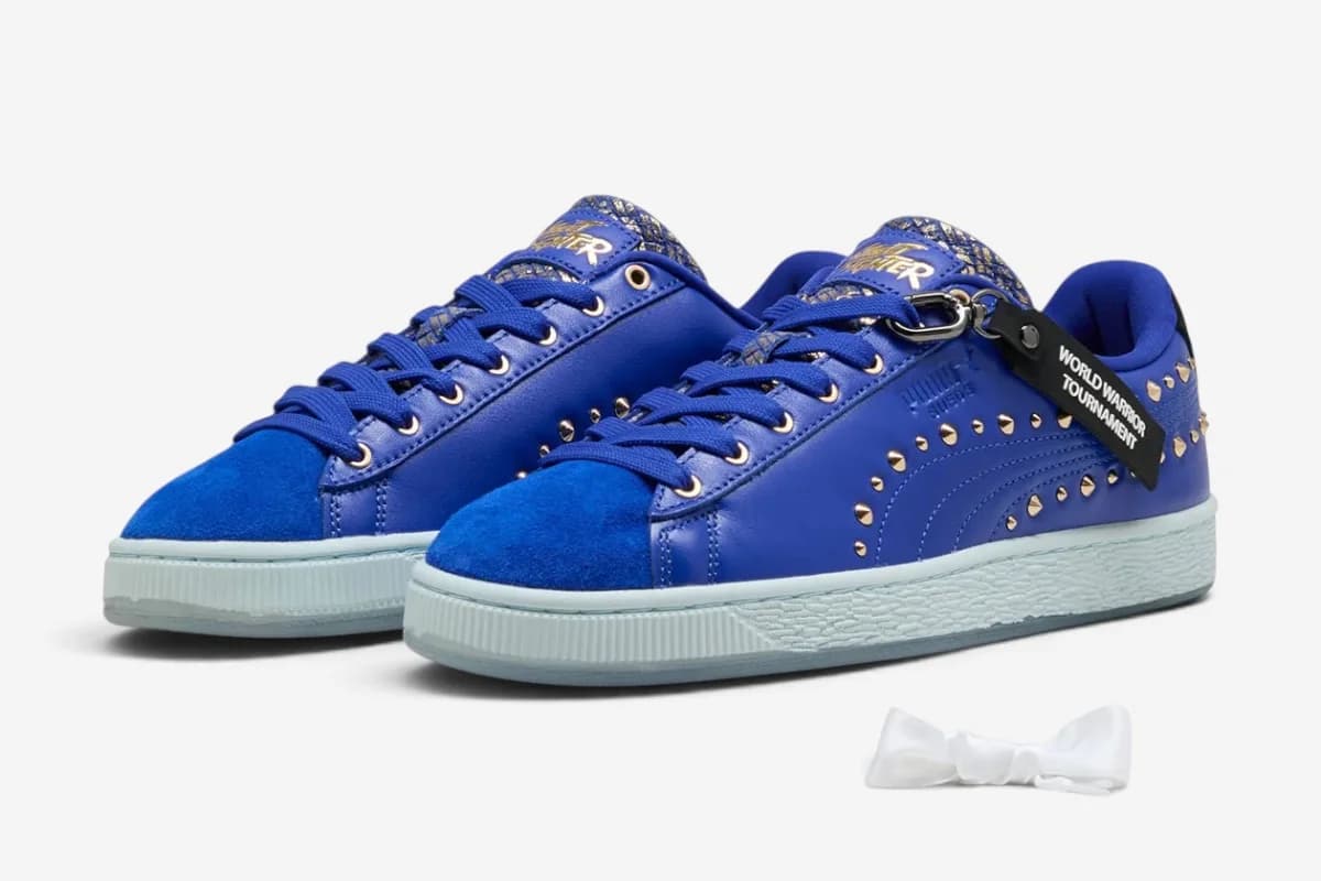 Street Fighter x Puma Suede "Chun Li" - SKU 410648-01