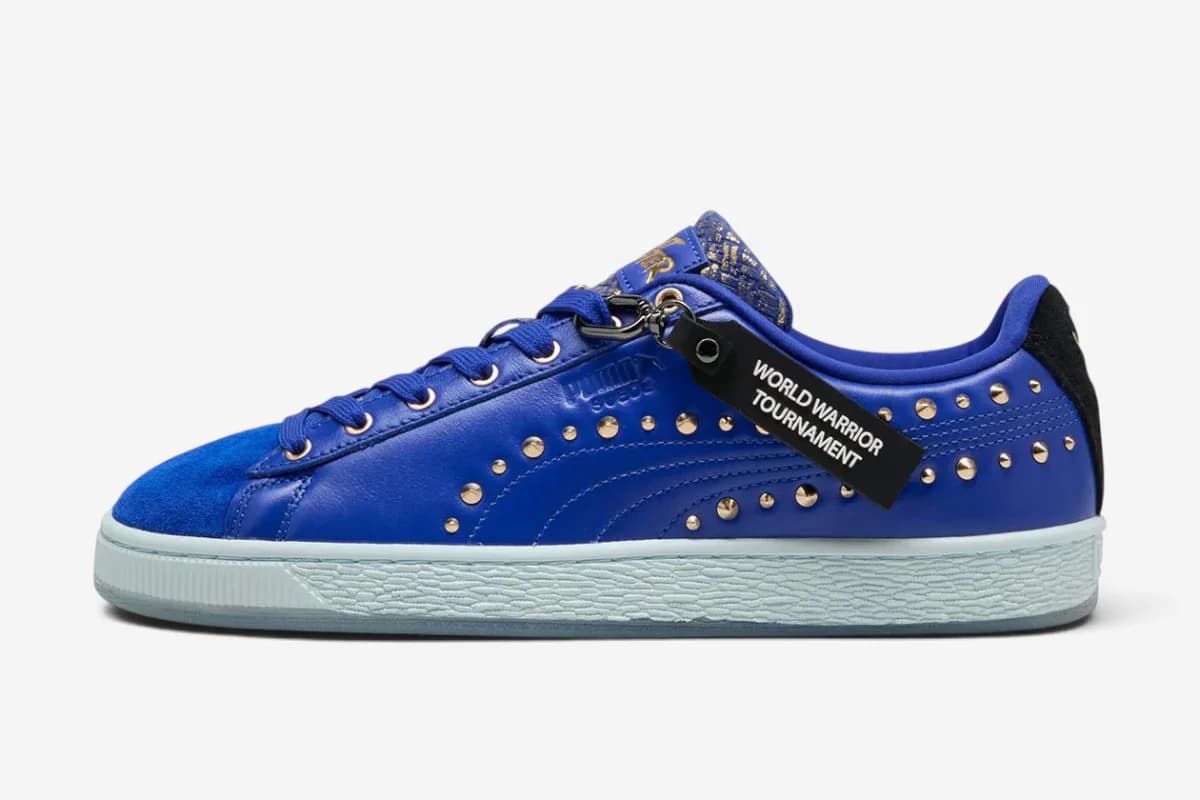 Street Fighter x Puma Suede "Chun Li" - SKU 410648-01