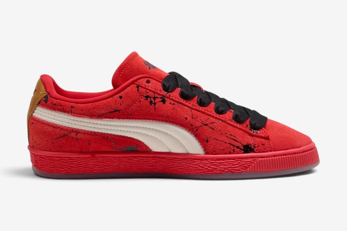 Street Fighter x Puma Suede "Ken Masters" - SKU 410646-01
