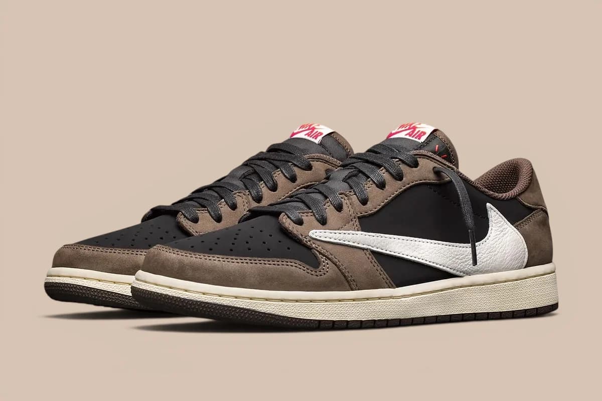 Travis Scott x Air Jordan 1 Low "Mocha" - SKU CQ4277-001