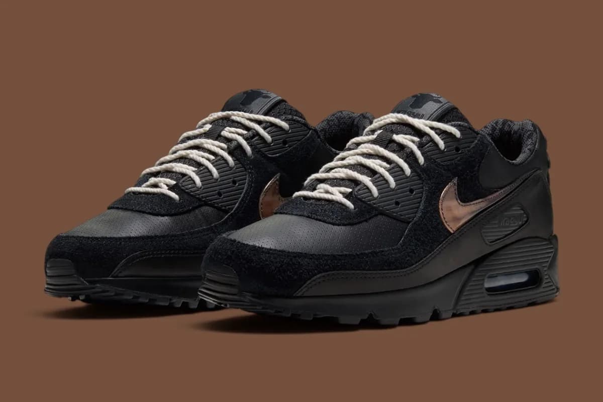 Wagyu x Nike Air Max 90 "Black/Anthracite" - SKU IR1979-010