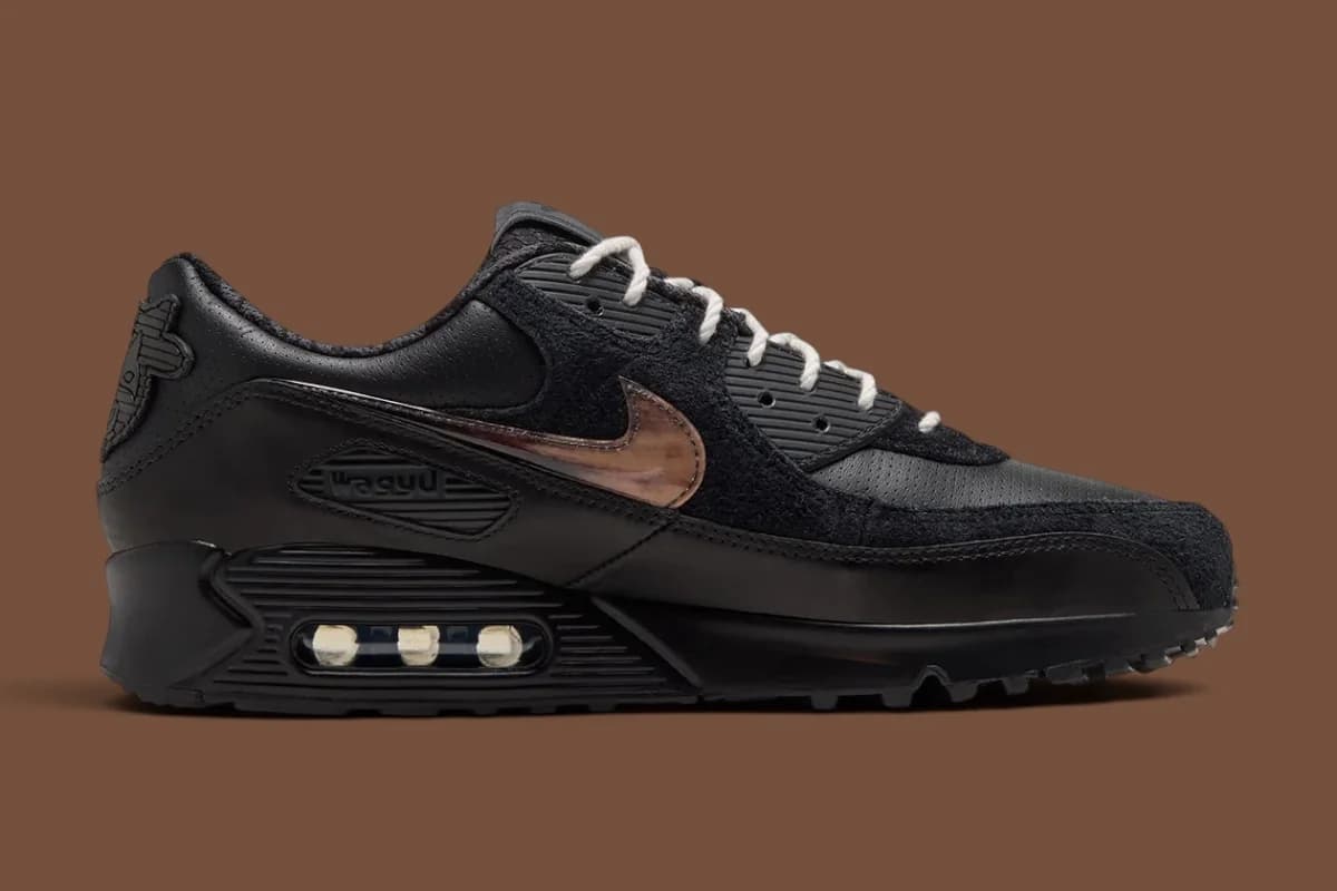 Wagyu x Nike Air Max 90 "Black/Anthracite" - SKU IR1979-010