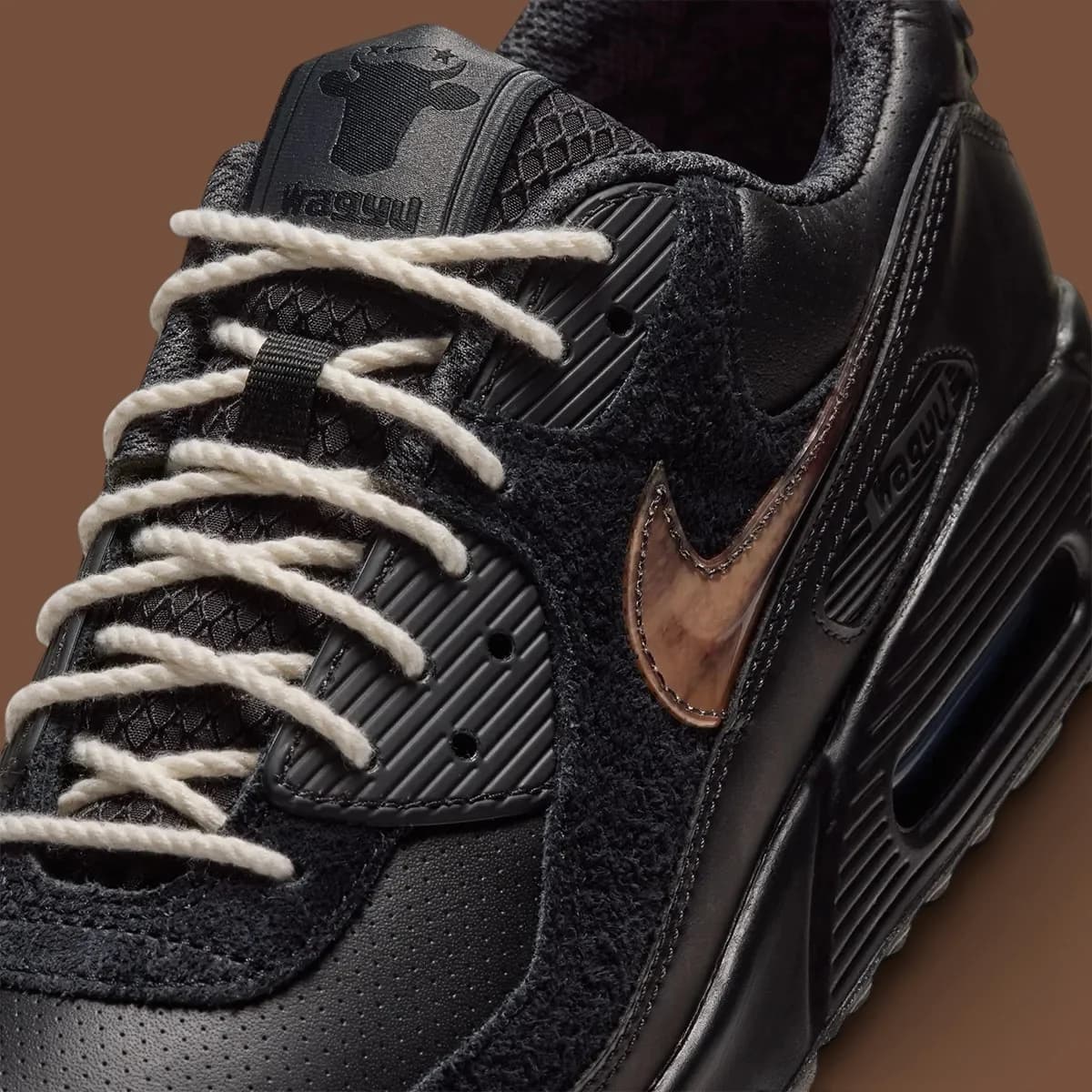 Wagyu x Nike Air Max 90 "Black/Anthracite" - SKU IR1979-010
