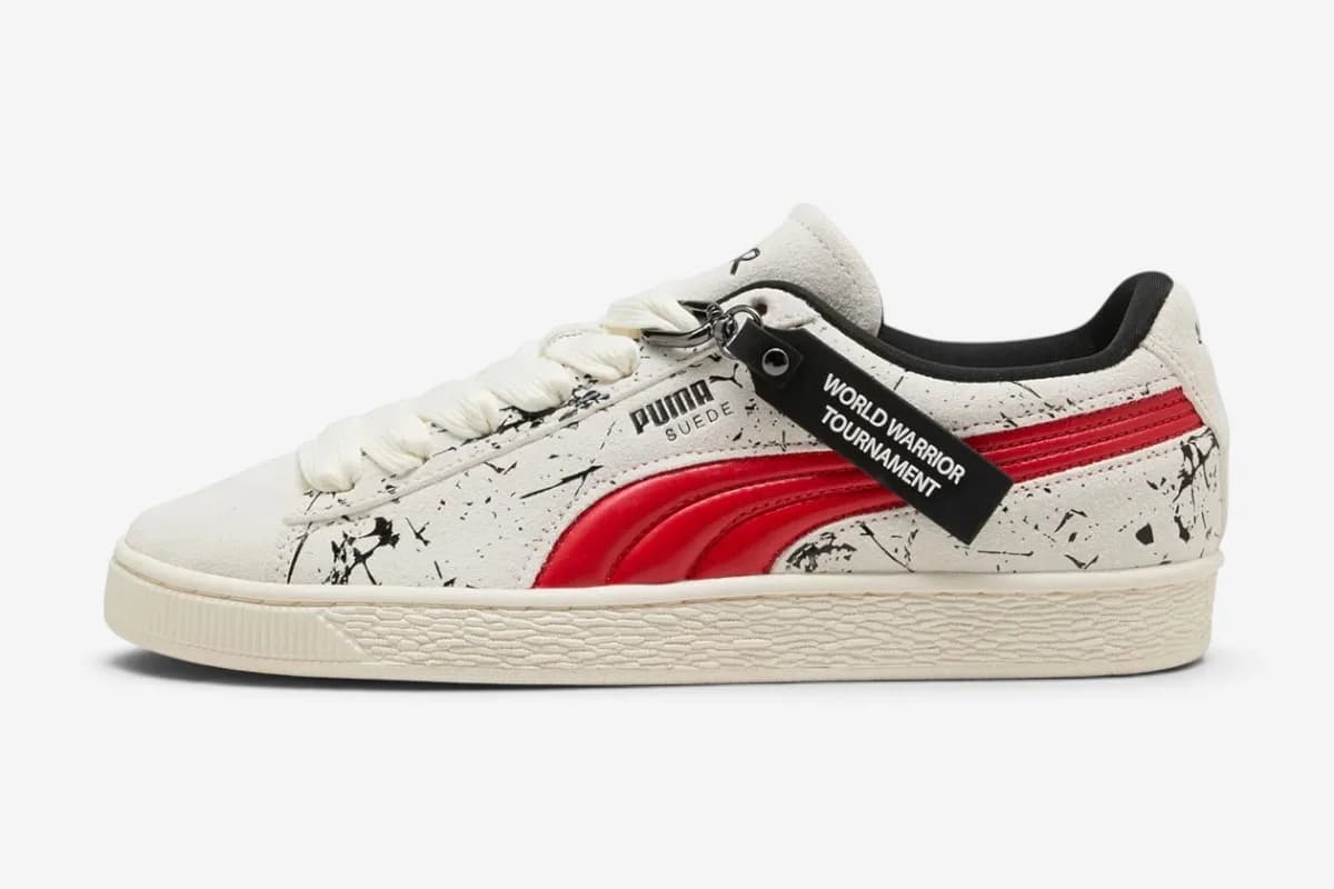 Street Fighter x Puma Suede "Ryu" - SKU 410647-01