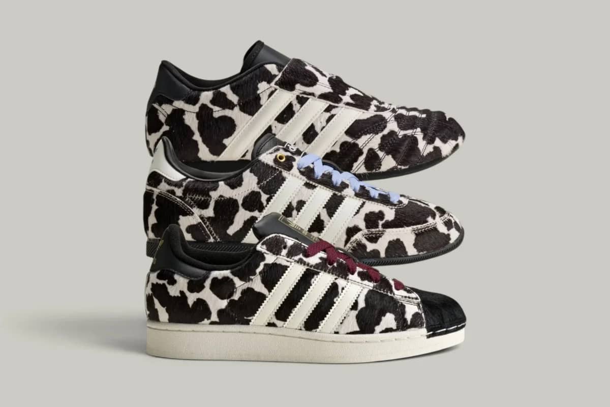 adidas Brings Cow Print to the Japan, Superstar, and Taekwondo