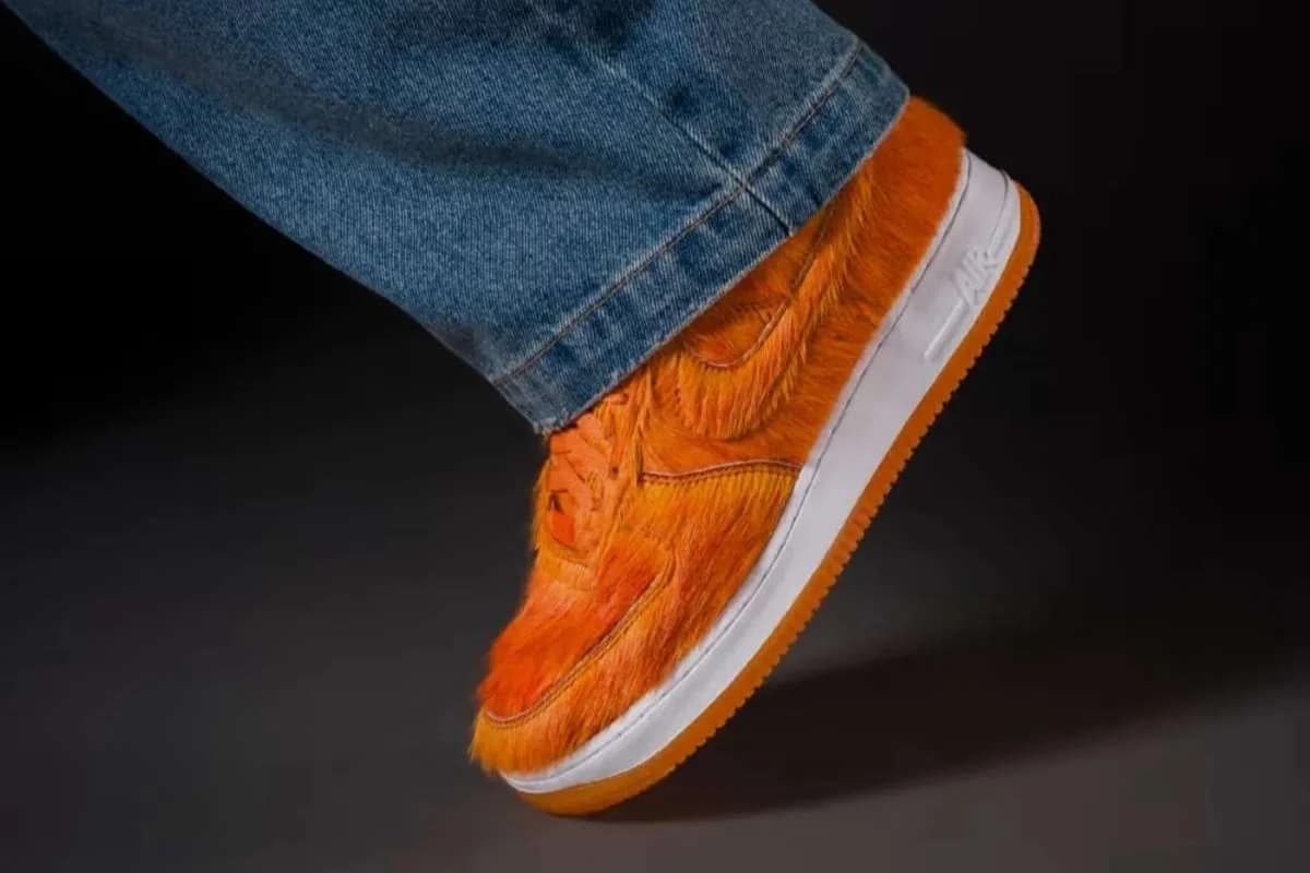 Air Force 1 Low "Horse Of A Different Color" Goes Full Pony Hair