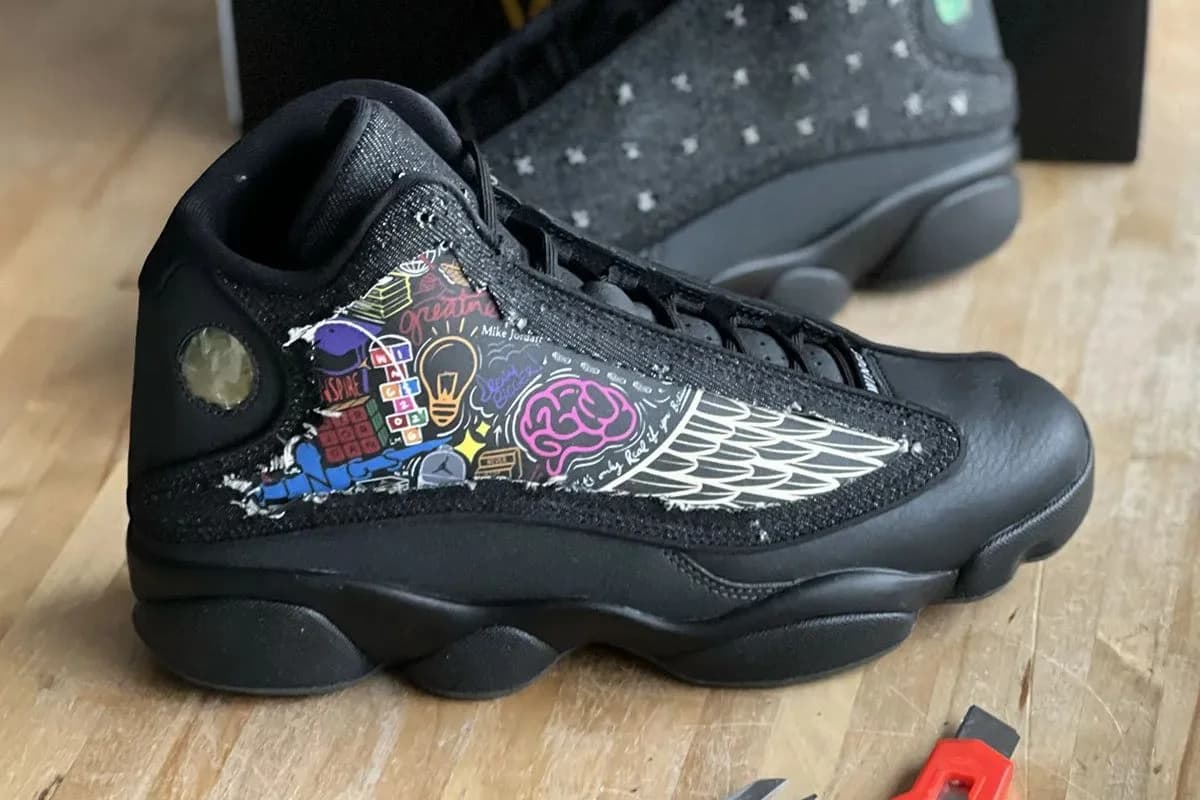 Air Jordan 13 "Wings": Denim Steps In For Leather