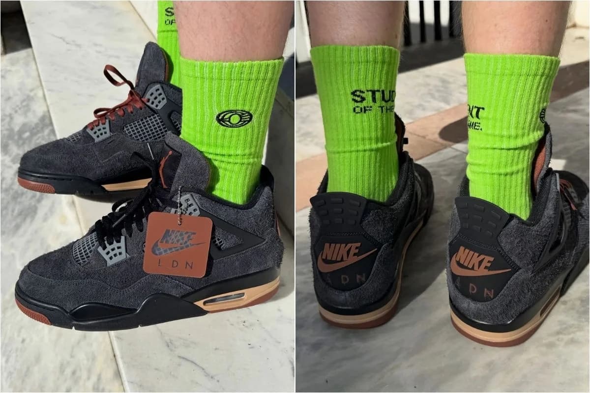 Air Jordan 4 London Marks British Identity With LDN Heel Tab Detail