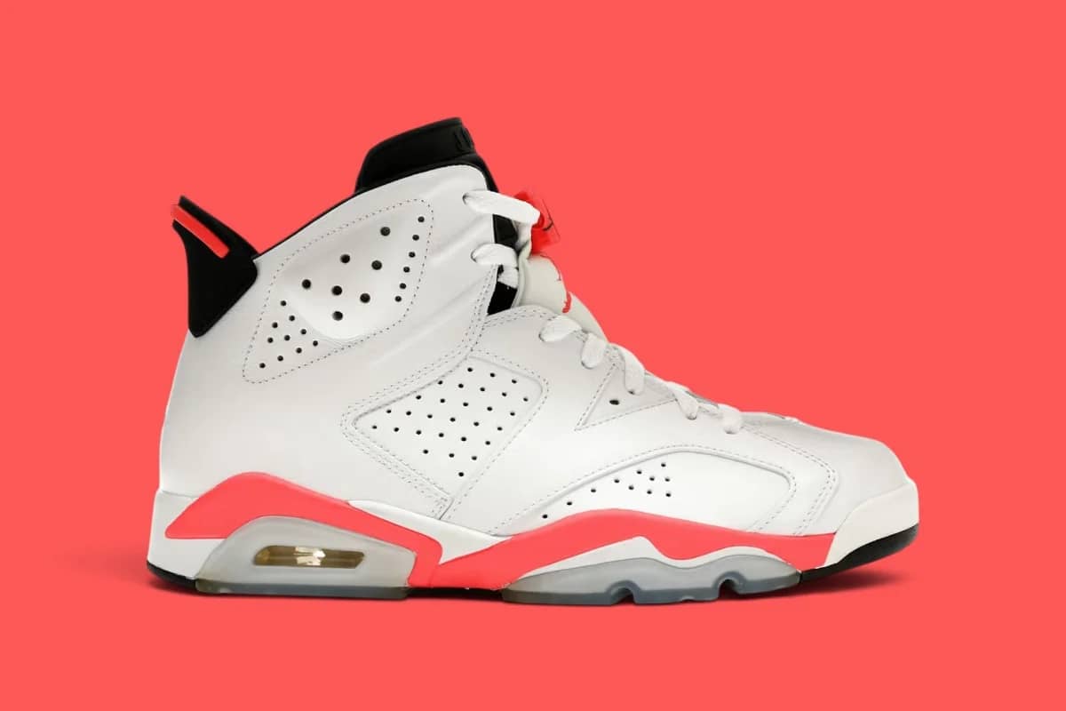 Air Jordan 6 White Infrared Returns True to Its 1991 Original