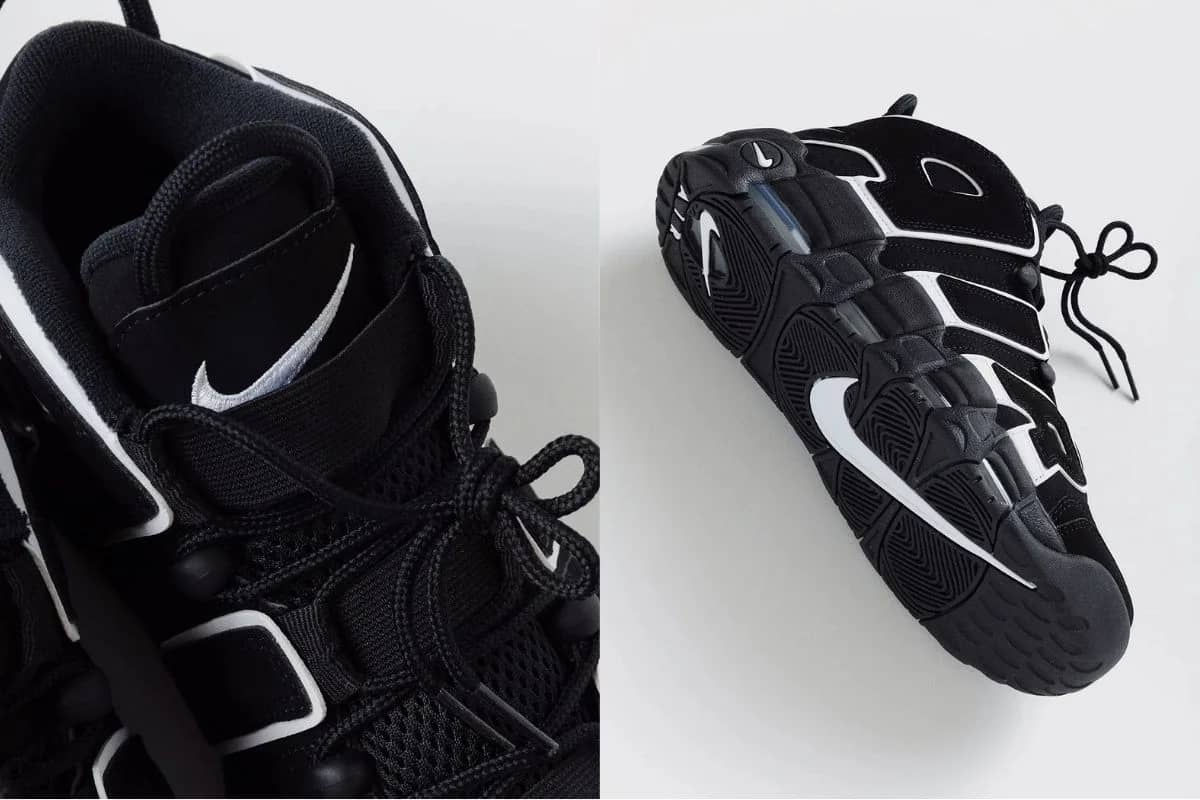 Nike Air More Uptempo "Black/White" Returns: A Nod To The Pippen Era