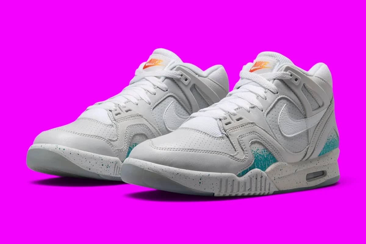 Nike Air Tech Challenge II Borrows Nike Mag's Colors For Back To The Future