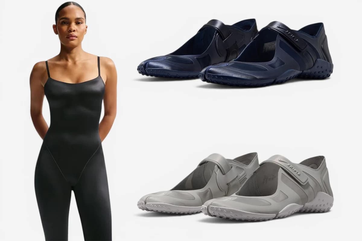 NikeSKIMS Rift Satin: A Split-Toe Sneaker That Goes From Studio To Street