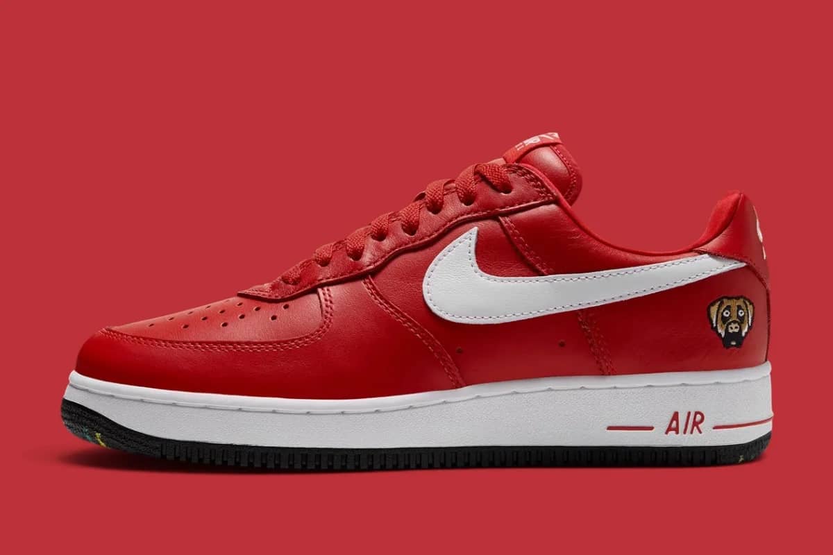 Victor Victor Brings Back the Nike Air Force 1 in University Red