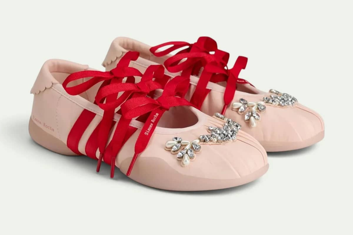 adidas Originals x Simone Rocha Taekwondo Ballerina "Pink Tint" - SKU KJ5249