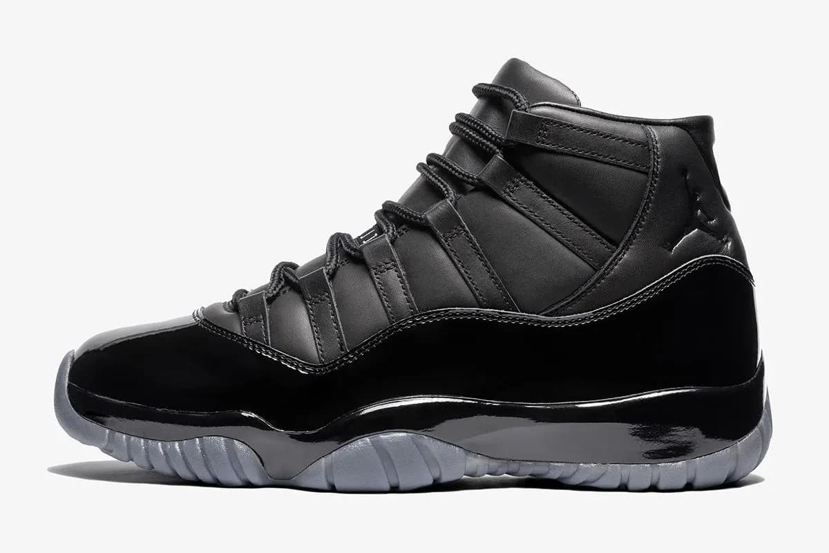 COMME des GARÇONS x Air Jordan 11 "Black" - SKU IV7639-001